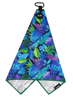 Swak Green Leaves Golf Towel