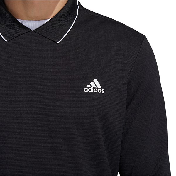 adidas Mens Long Sleeve Thermal Layer Polo Shirt - Golfonline