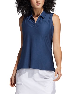 adidas Ladies Go-To Sleeveless Polo Shirt