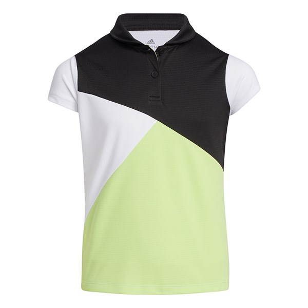 adidas Juniors Primeblue Short Sleeve Polo Shirt
