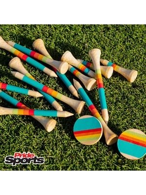 Pride Sports Honors Collection Bamboo Tees Ball Marker Combo Pack