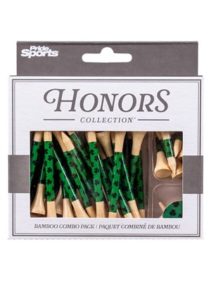 Pride Sports Honors Collection Bamboo Tees Ball Marker Combo Pack