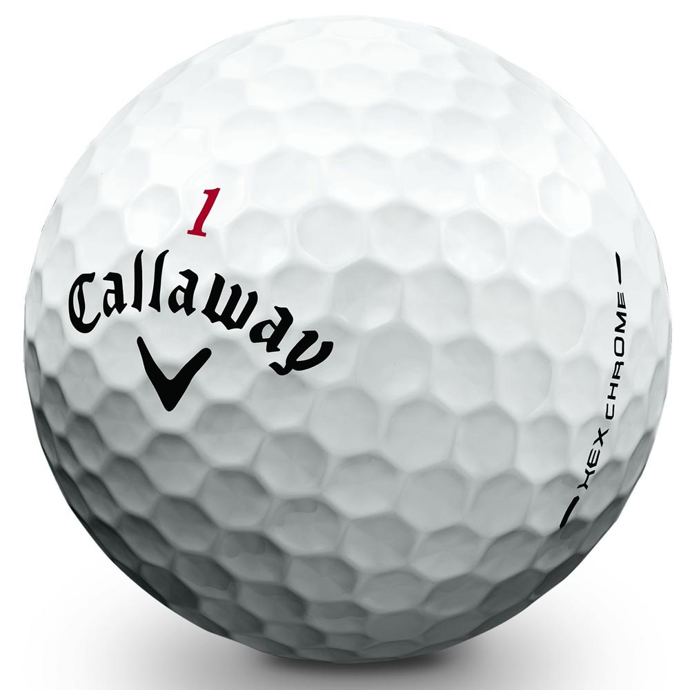 Callaway HEX Chrome Golf Balls (12 Balls) - Golfonline