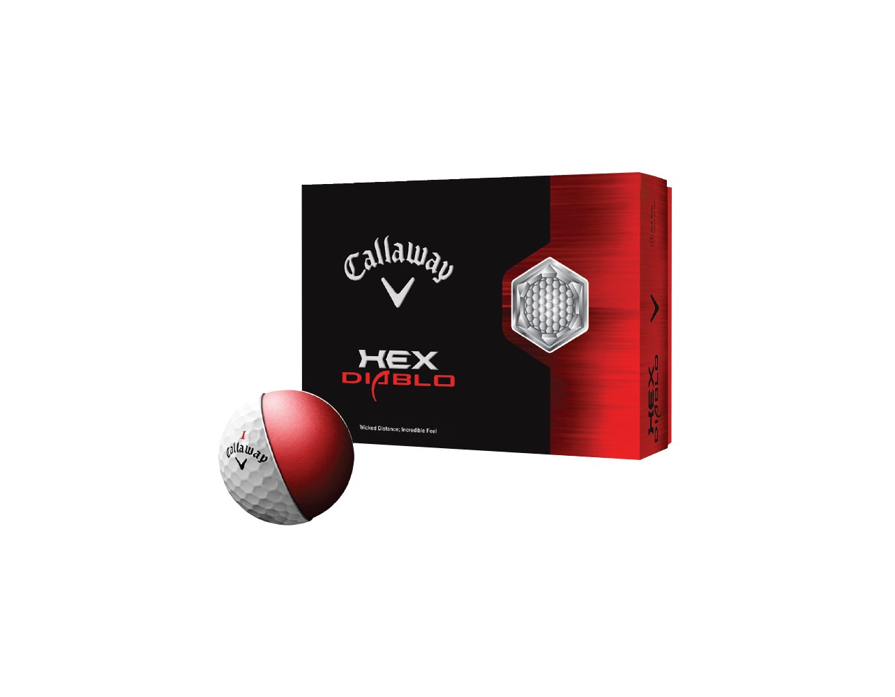 Callaway Hex Diablo Golf Balls (12 Balls) - Golfonline