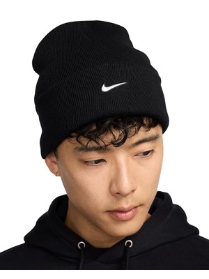 Nike Mens Swoosh Peak Beanie