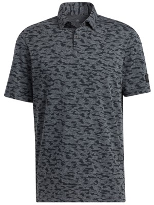 adidas Mens Go-To Camo Print Polo Shirt