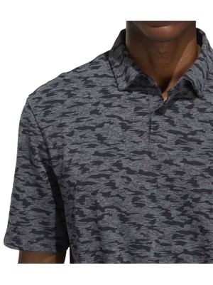 adidas Mens Go-To Camo Print Polo Shirt