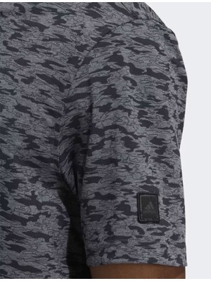 adidas Mens Go-To Camo Print Polo Shirt