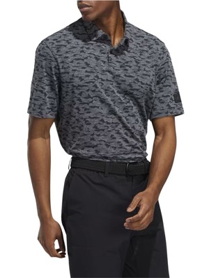 adidas Mens Go-To Camo Print Polo Shirt