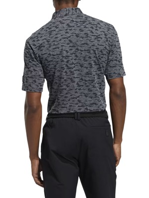 adidas Mens Go-To Camo Print Polo Shirt