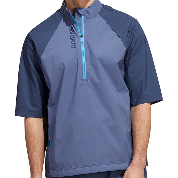 adidas Mens Provisional Short Sleeve Rain Jacket - Golfonline