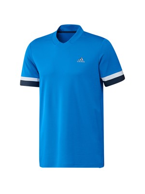adidas Mens Statement Primegreen HEAT.RDY Mock Neck Polo Shirt