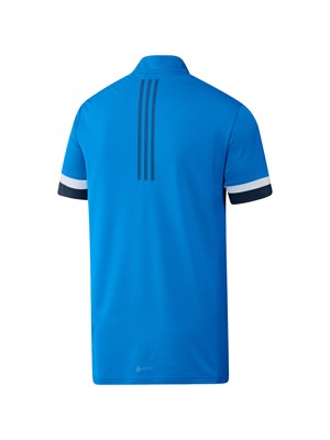 adidas Mens Statement Primegreen HEAT.RDY Mock Neck Polo Shirt