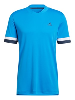 adidas Mens Statement Primegreen HEAT.RDY Mock Neck Polo Shirt