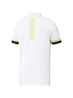 adidas Mens Statement Primegreen HEAT.RDY Mock Neck Polo Shirt