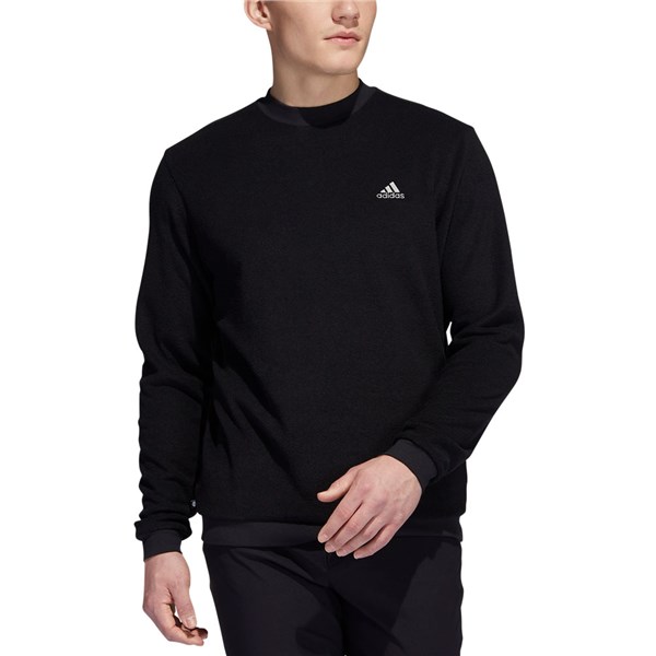 adidas Mens Core Crew Sweater Top - Golfonline