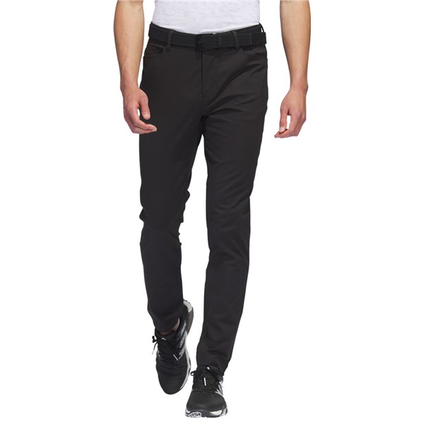 adidas Mens Go-To-Five Pocket Tapered Fit Golf Trousers - Golfonline