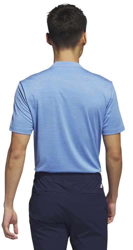 adidas Mens Texture Stripe Polo Shirt - Golfonline