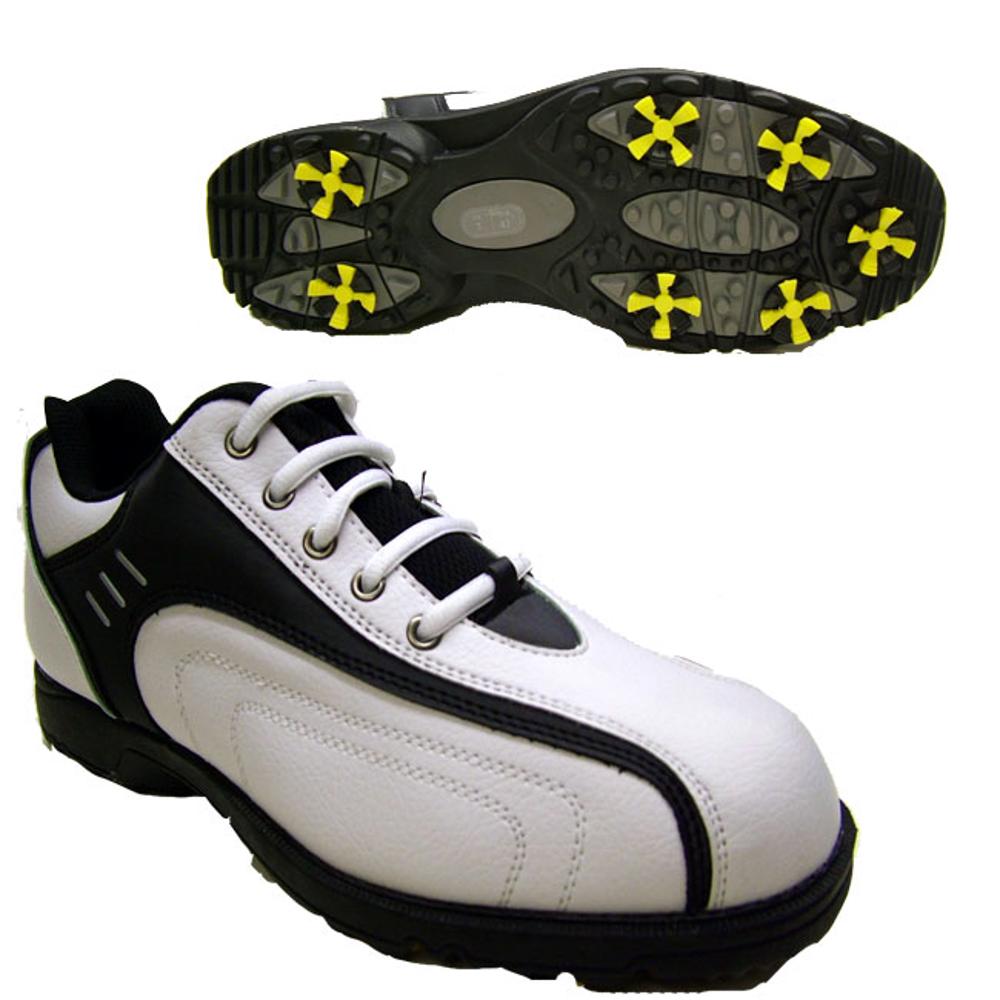Hamilton Ross Sports Golf Shoes Mens White/Black