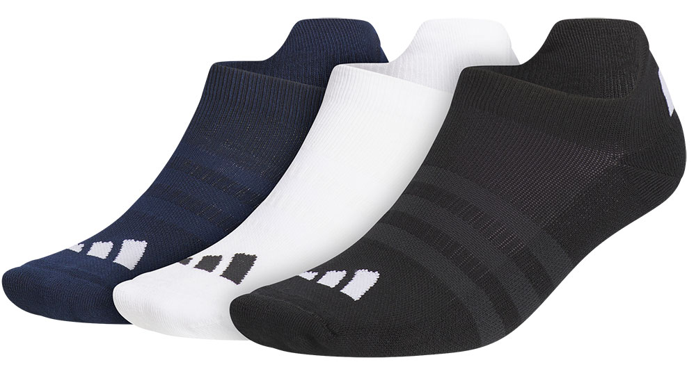 adidas Mens Ankle 3 Stripe Socks (3 Pairs) - Golfonline