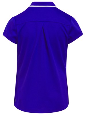 adidas Girls Textured Polo Shirt
