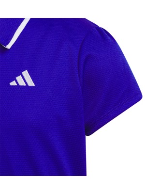adidas Girls Textured Polo Shirt