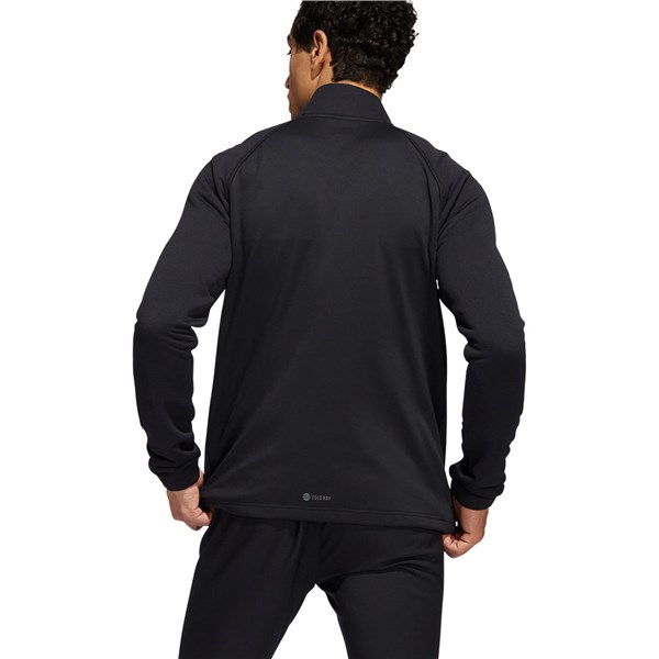 adidas Mens Primegreen 1/4 Zip Fleece Pullover - Golfonline