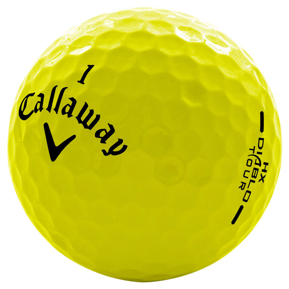 Callaway HX Diablo Tour Yellow Golf Ball (12 Balls) 2012 - Golfonline