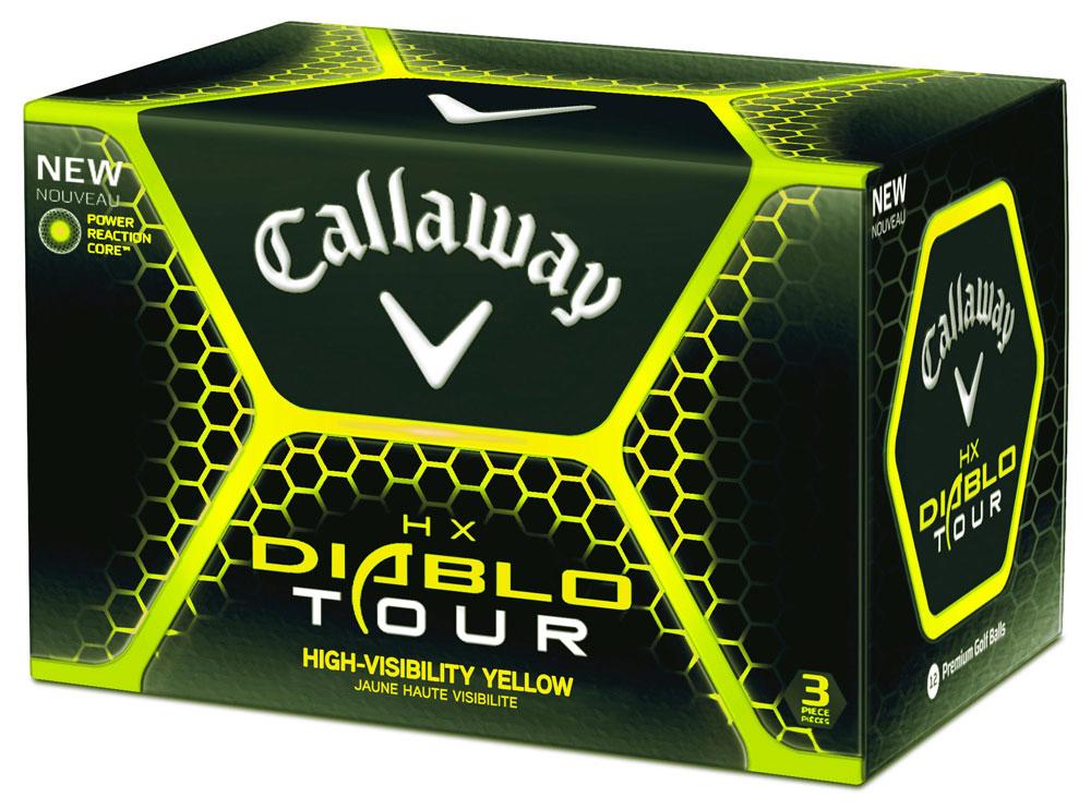 Callaway HX Diablo Tour Yellow Golf Ball (12 Balls) 2012 Callaway HX Diablo Tour Yellow Golf Ball (12 Balls) 2012