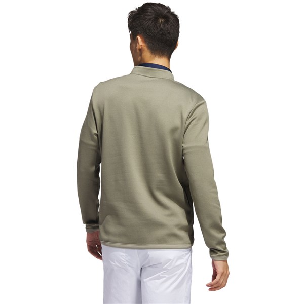adidas Mens Microdot 1/4 Zip Pullover Top - Golfonline