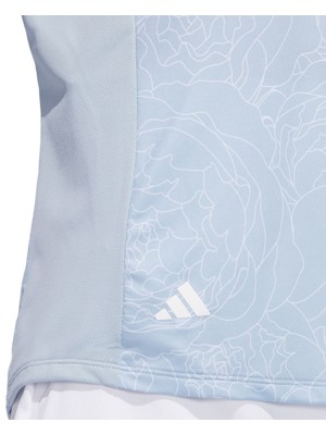 adidas Ladies Essentials Long Sleeve Printed Mock Pullover