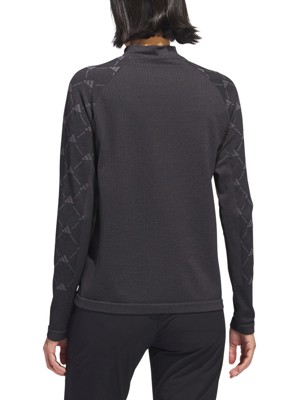 adidas Ladies Ultimate 365 Tour Monogram Mock Long Sleeved T-Shirt