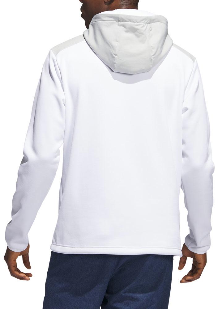 adidas Mens Textured Anorak Hoodie