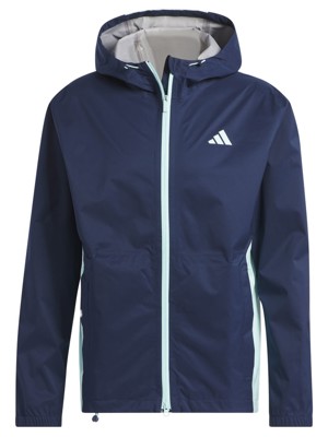 adidas Mens Full Zip RAIN.RDY Hooded Jacket
