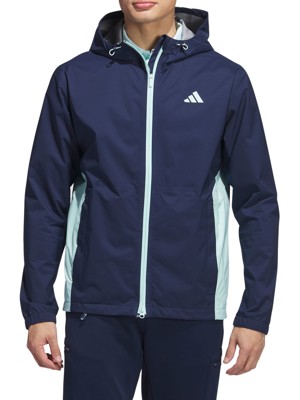 adidas Mens Full Zip RAIN.RDY Hooded Jacket