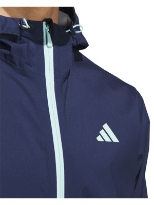 adidas Mens Full Zip RAIN.RDY Hooded Jacket