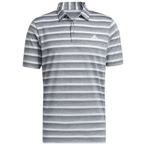 adidas Mens Two Colour Stripe Polo Shirt