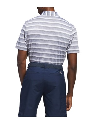 adidas Mens Two Colour Stripe Polo Shirt