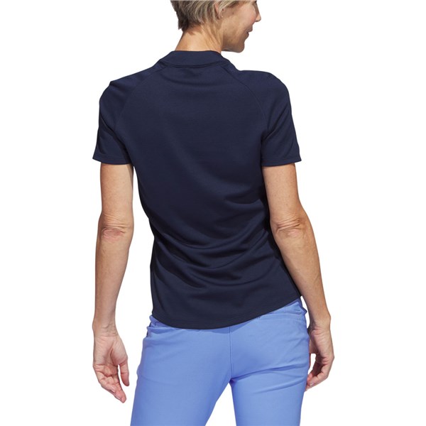 adidas Ladies Texture Polo Shirt - Golfonline