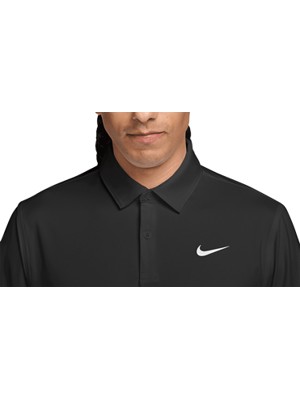 Nike Mens Dri-Fit Velocity Solid Long Sleeve Polo Shirt