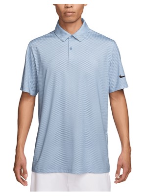 Nike Mens Dri-Fit Velocity Floral Short Sleeve Polo Shirt