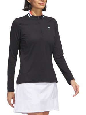 adidas Ladies Ultimate 365 Long Sleeve Mock Pullover