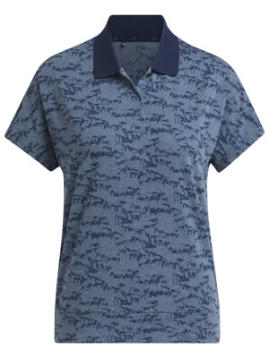 adidas Ladies Go-To Printed Polo Shirt