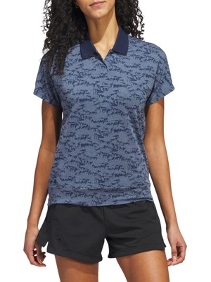 adidas Ladies Go-To Printed Polo Shirt