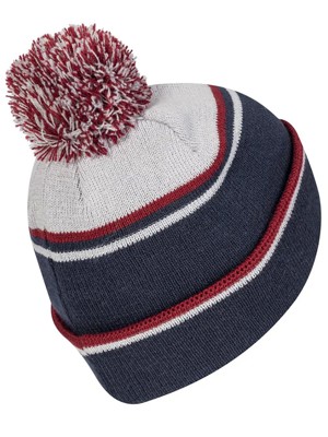 Island Green Mens Knitted Bobble Hat