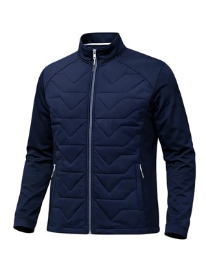 Island Green Mens Quilted Performance Jacket