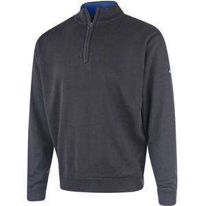 Island Green Mens Lined Knitted Jumper Zipped Pullover