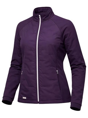 Island Green Ladies Quilted Padded Jacket