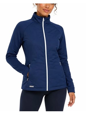 Island Green Ladies Quilted Padded Jacket