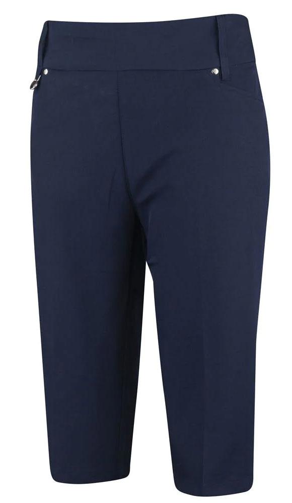 Island Green Ladies 4 Way Stretch City Bermuda Pull On Shorts